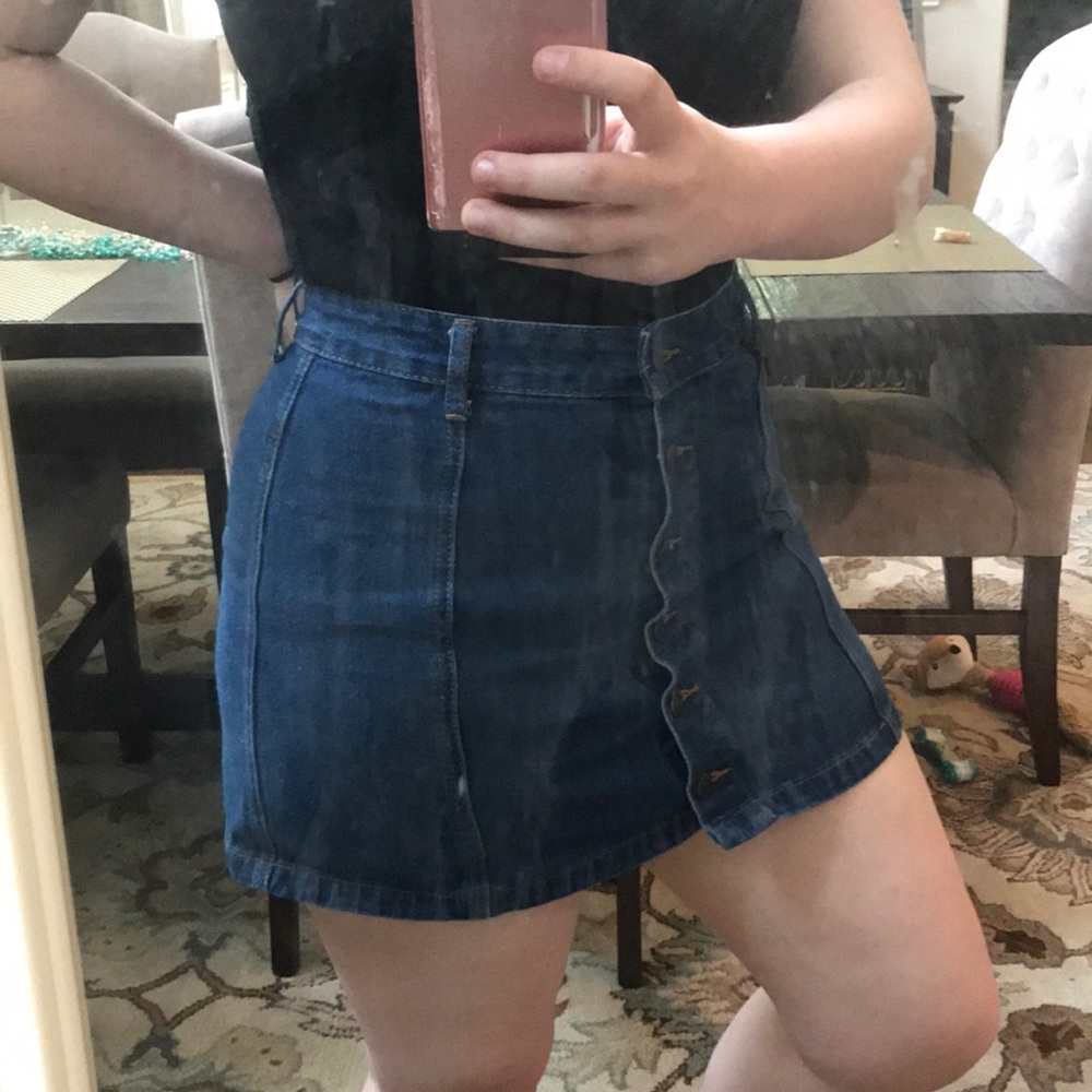 Denim Skirt 🌿